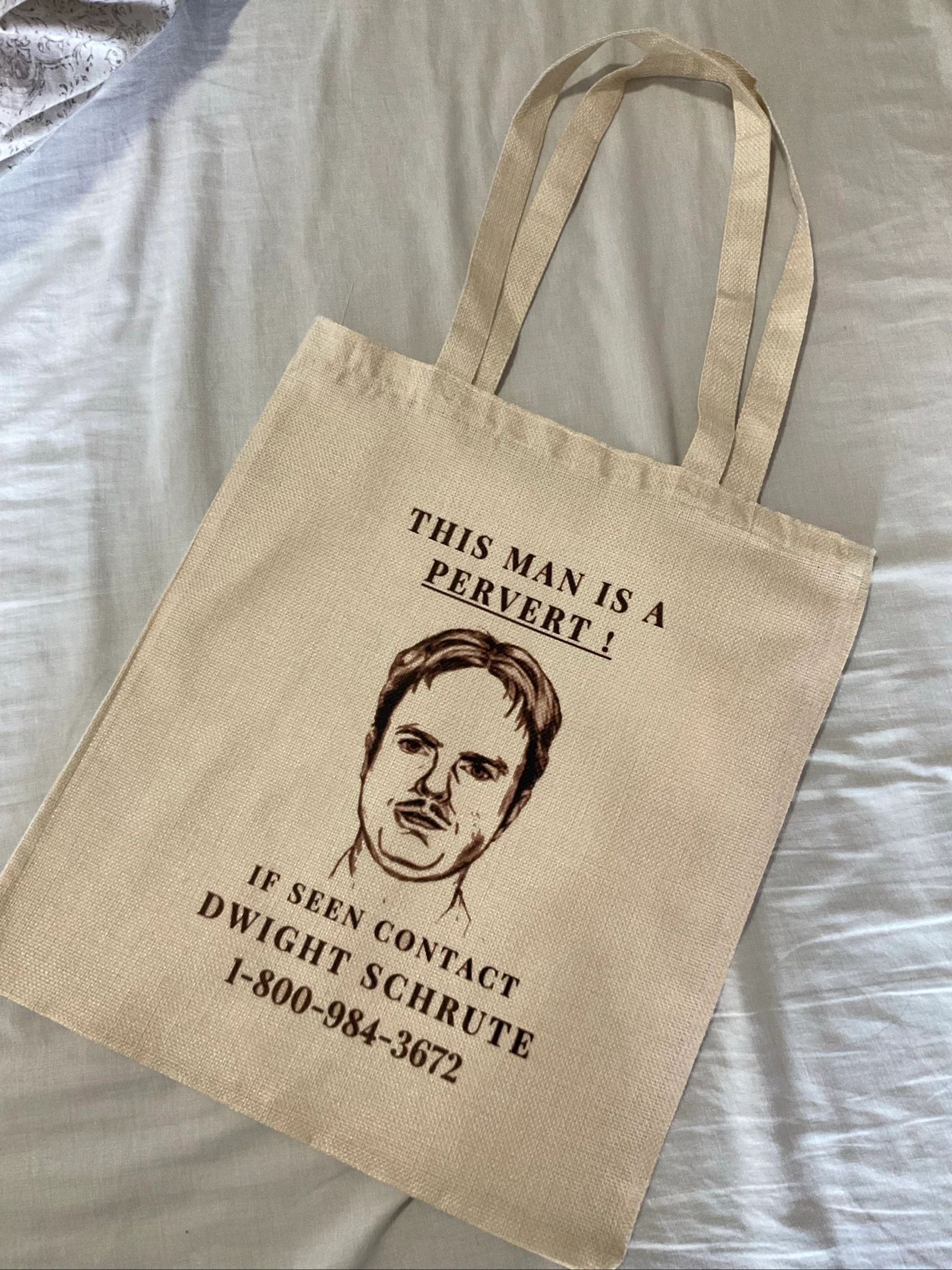 Tote bag Dwight Schrute , The office – photo 8